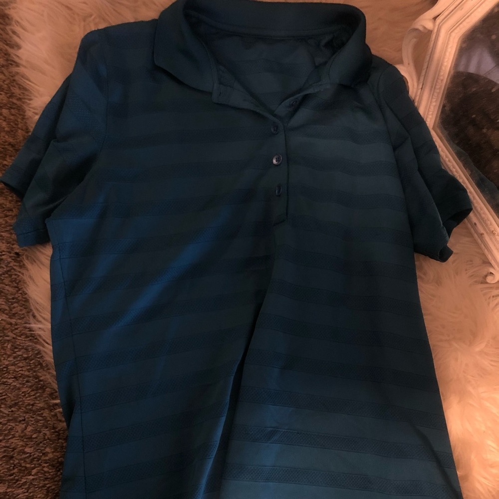Teal polo